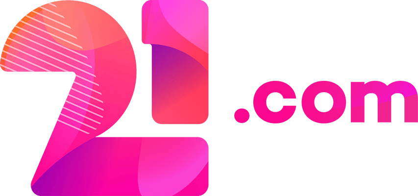 21.com logo
