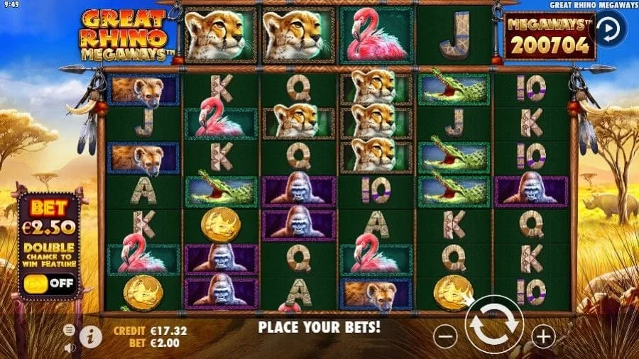 Where to Play Great Rhino Megaways for Real Money