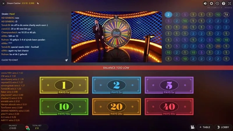 Dream Catcher: Bonus Rounds & Special Features