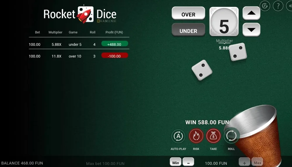 How Rocket Dice Works – Features, Rules & Payouts