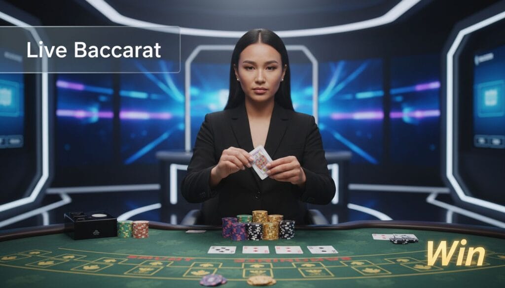 Live Baccarat Squeeze from Evolution Gaming
