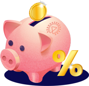 Deposit methods piggy bank