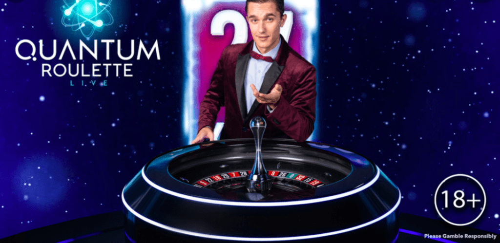 Playtech - quantum roulette screenshot
